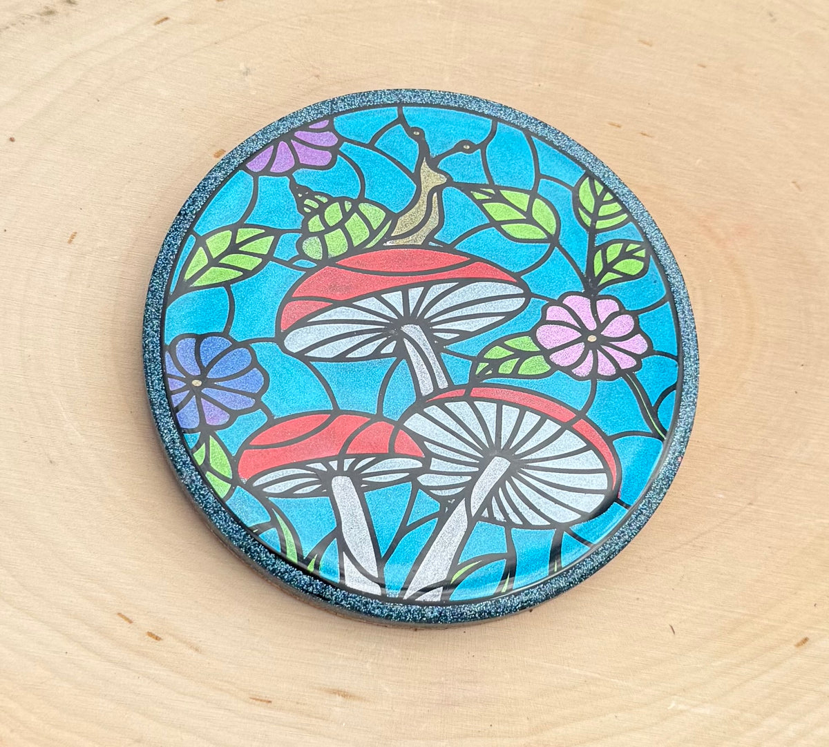 Triple Mushroom Coaster