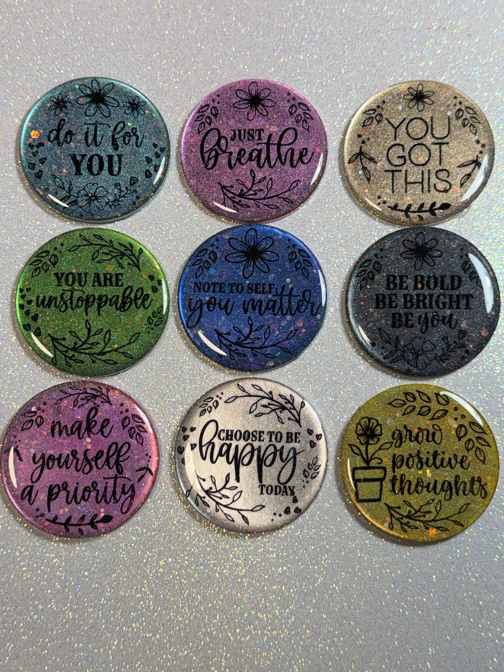 Affirmation Token Set (9 Total)