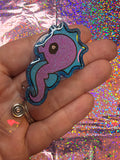 Seahorse Badge Reel