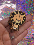 Lion Badge Reel