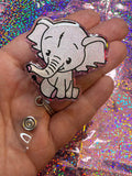 Elephant Badge Reel