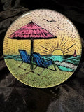 Beach Scene Coaster