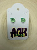 Green Apple Studs