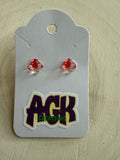 Red Mushroom Studs
