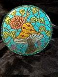 Mushroom with Snail Coaster