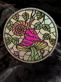 Mushroom with Snail Coaster 2