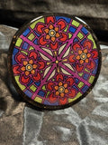 Rainbow Geometric Coaster