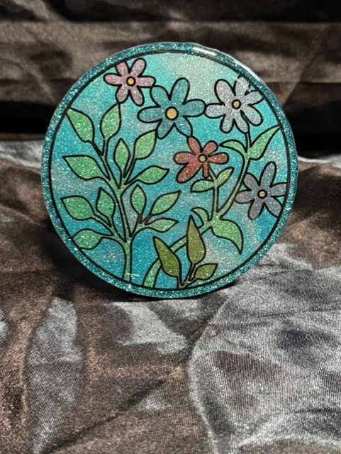 Sky Blue Floral