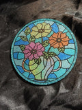 Vase with Flowers Coaster
