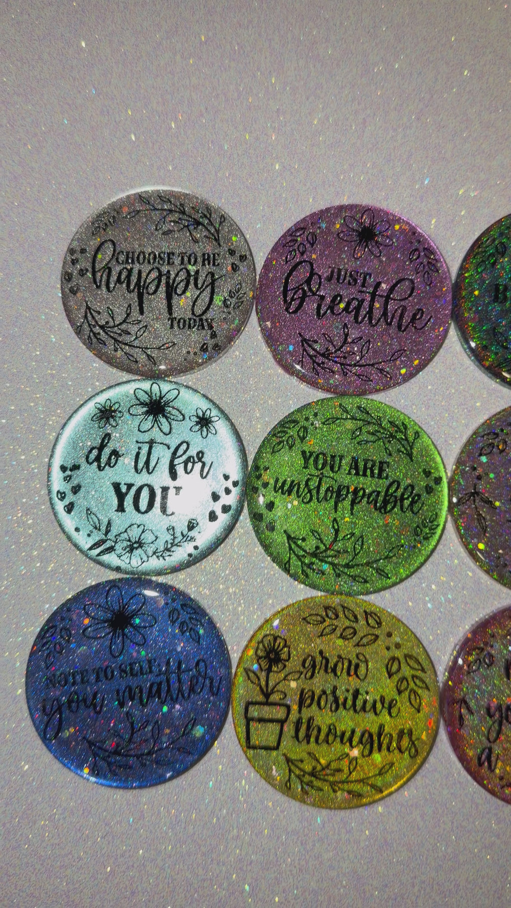 Affirmation Token Set (9 Total)